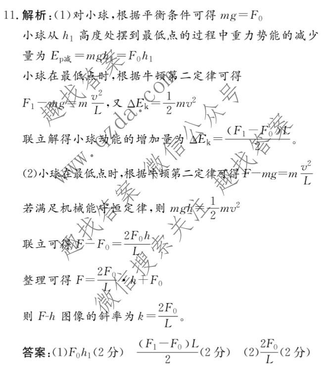 名校之约系列 2025届高三新高考考前冲刺押题卷(三)3物理答案