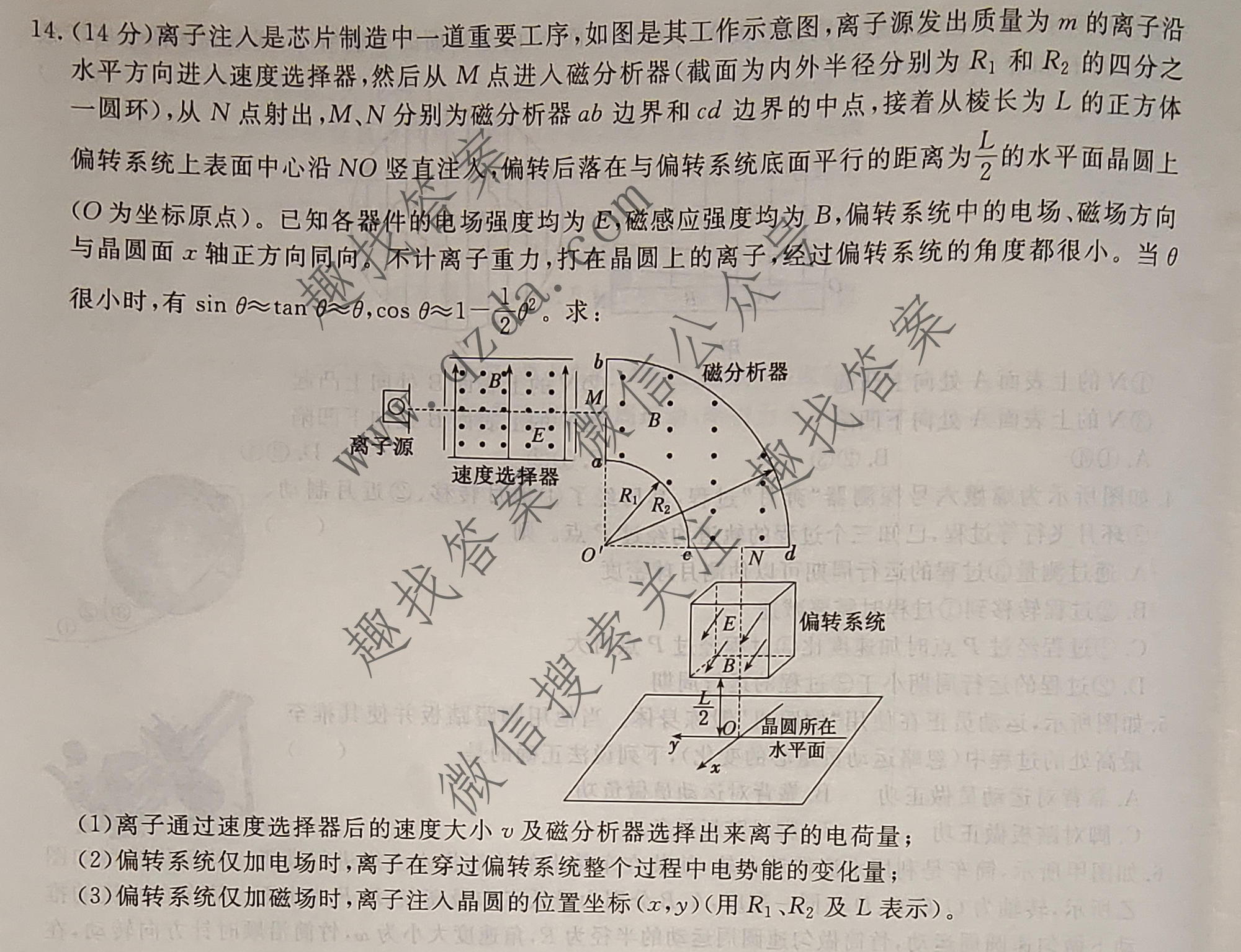 名校之约系列 2025届高三新高考考前冲刺押题卷(二)2物理CGG试题