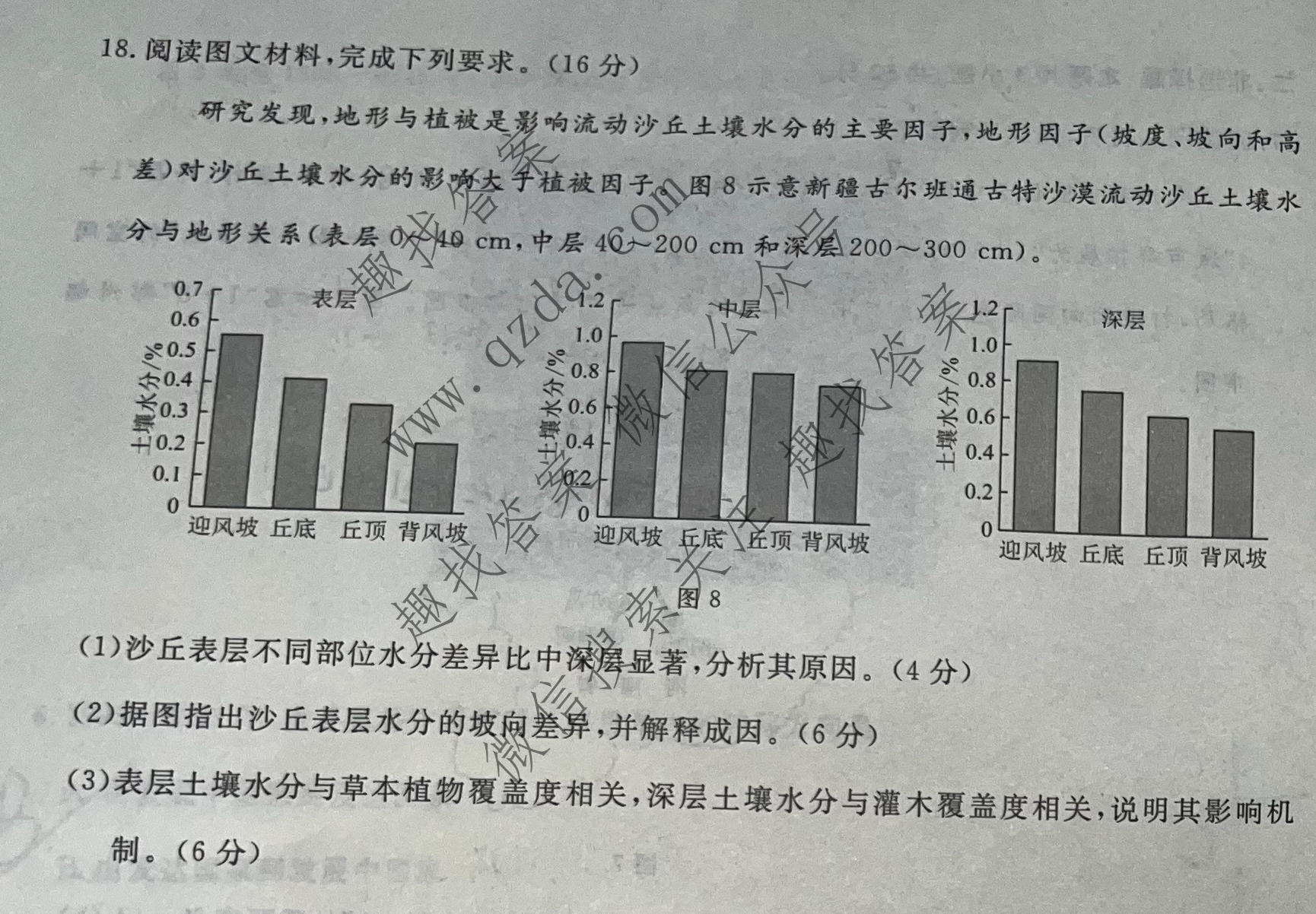 衡水名师卷 2025年普通高中学业水平选择性考试模拟试题·高考模拟信息卷 地理◎(二)2试题