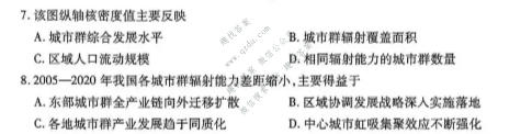 天一大联考 安徽省2025-2026学年高二7月联考地理试题
