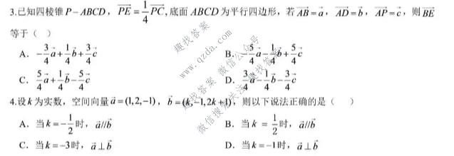 四川省树德中学高2025级高二上学期10月阶段性测试数学试题